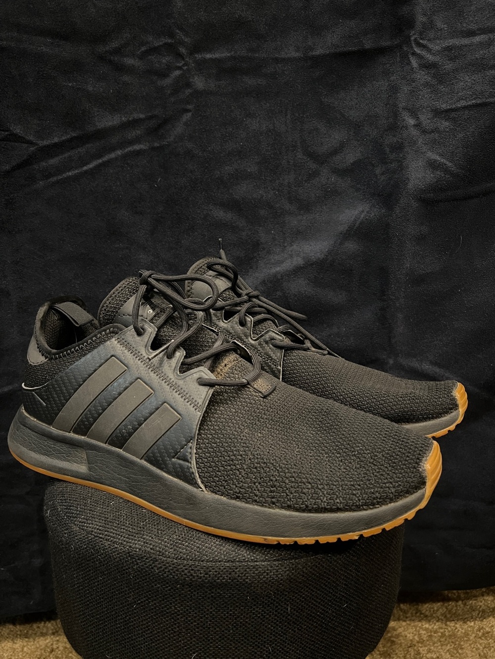 Men’s Adidas X_PLR FY9053 Black Gum size 10.5